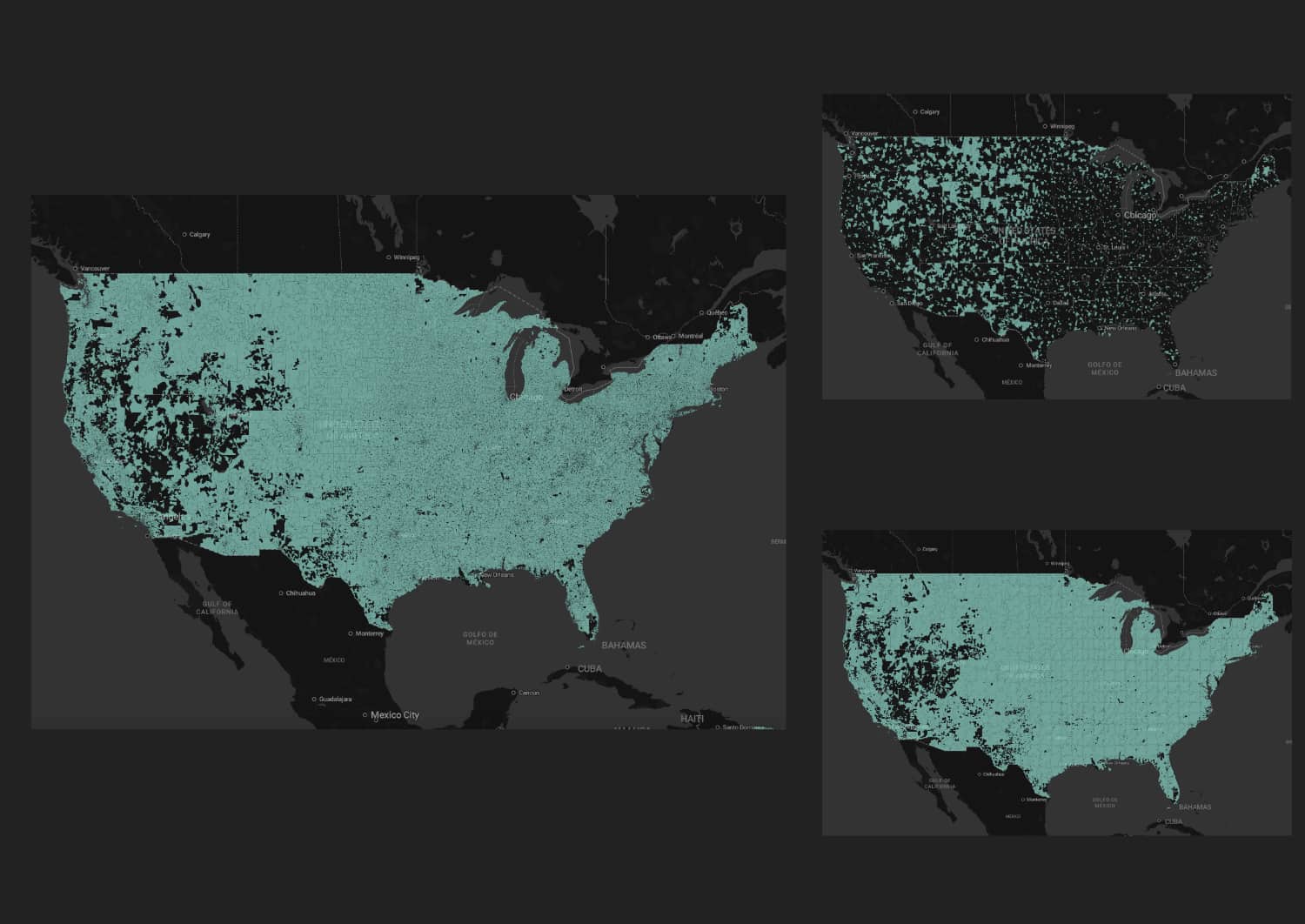 Different strategies for building vector overviews - dropping vs. merging